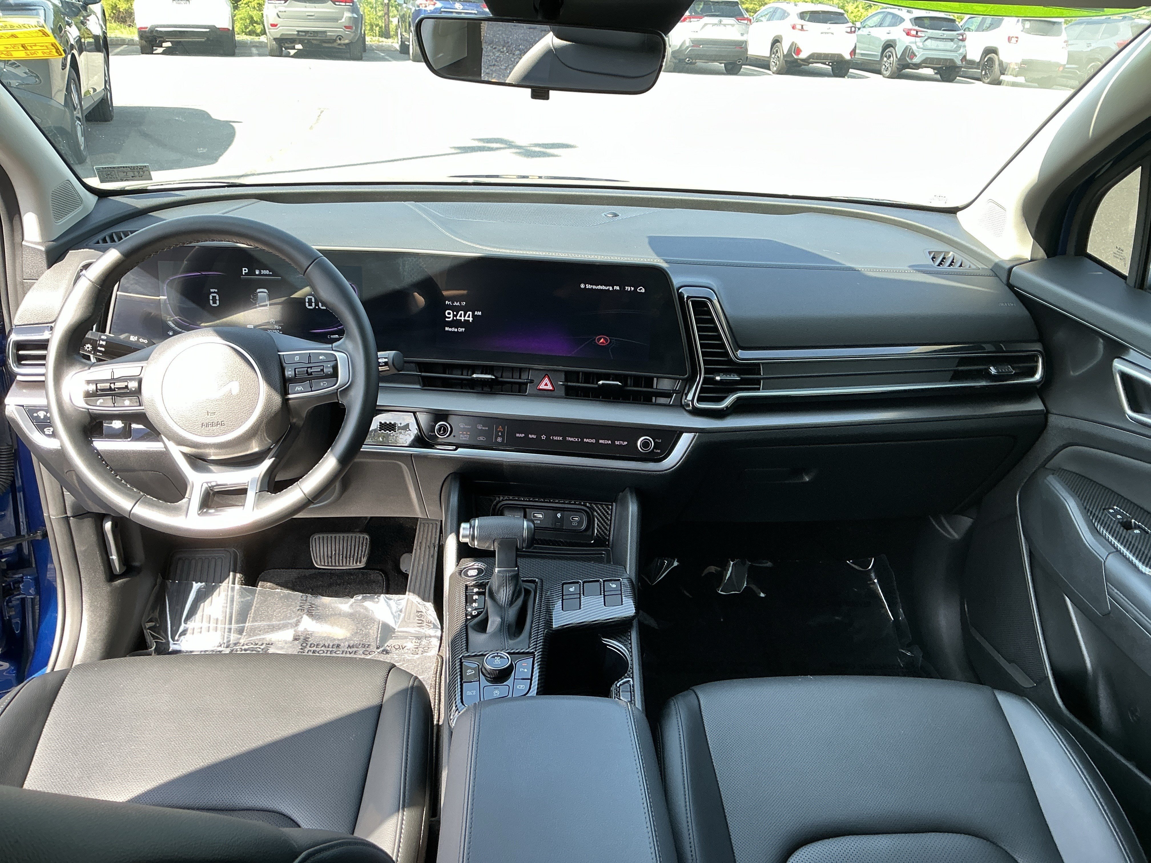 Used 2025 Sapphire Blue Kia EX image 11