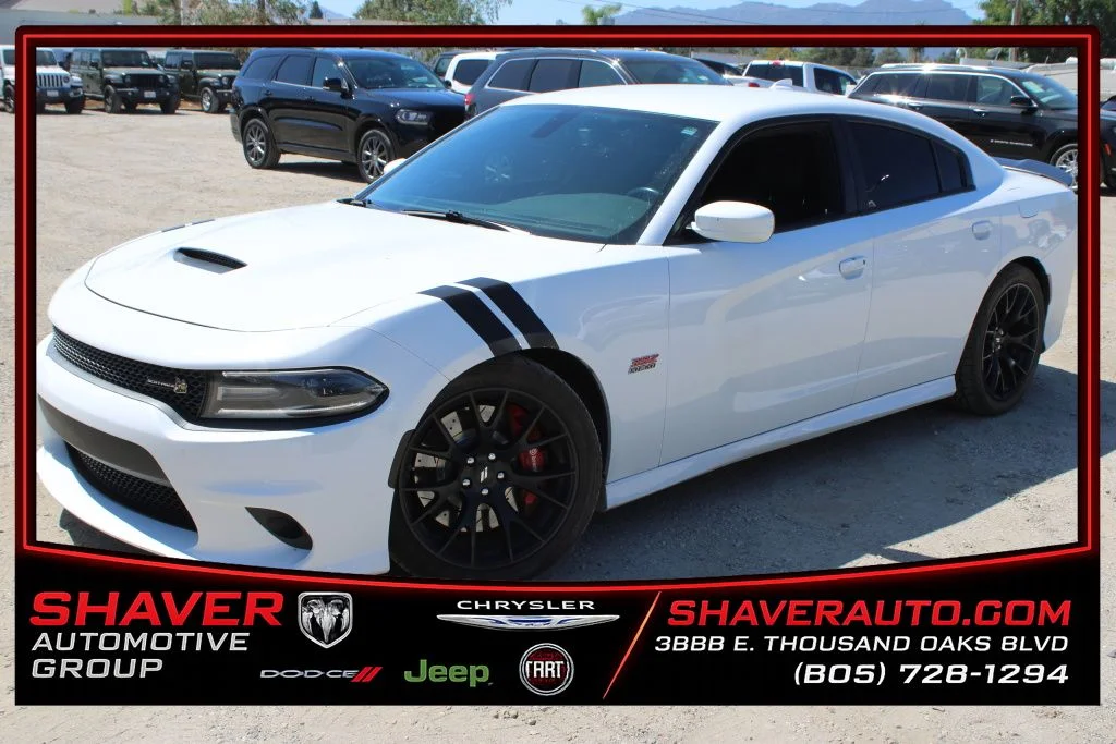 Used 2018 White Dodge R/T Scat Pack image 1