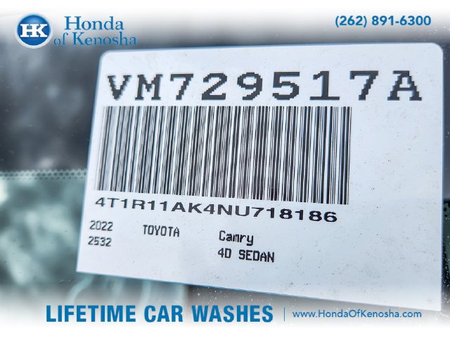 Used 2022 Celestial Silver Metallic Toyota LE image 23