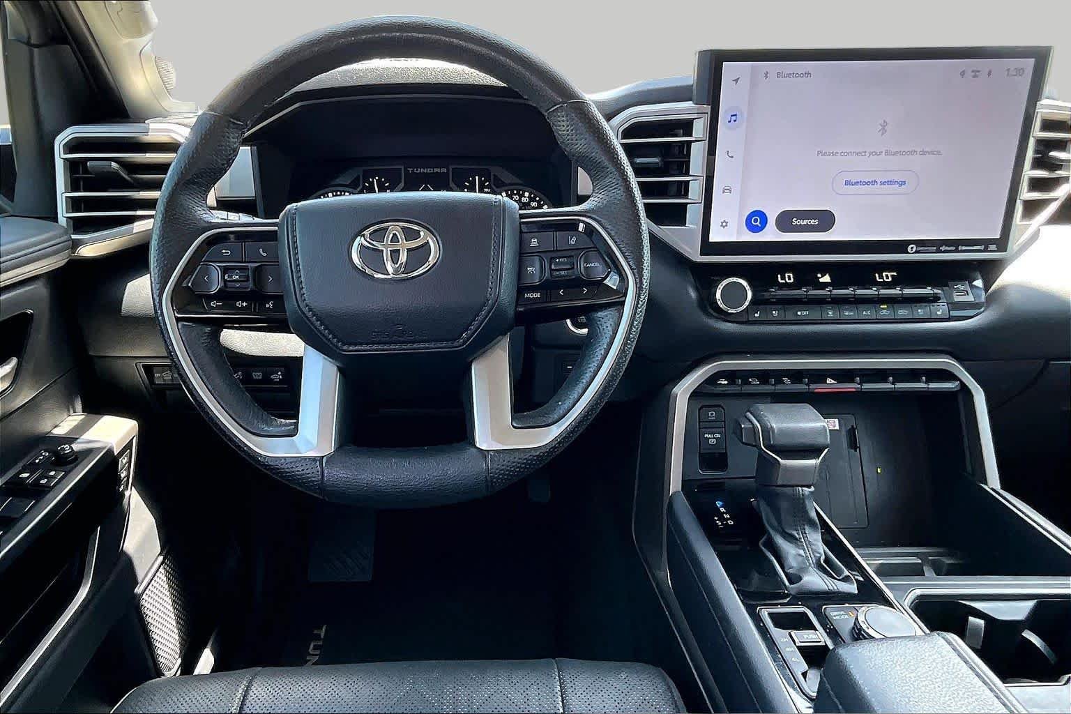 Used 2023 Midnight Black Metallic Toyota Limited image 6