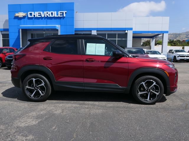 Used 2023 Chevrolet TrailBlazer RS with VIN KL79MTSL8PB158196 for sale in Glendora, CA