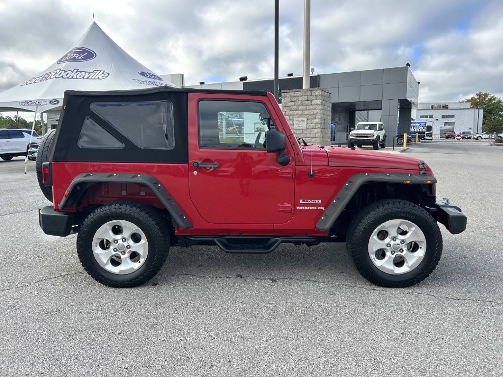 Used 2011 Flame Red Jeep Sport image 3