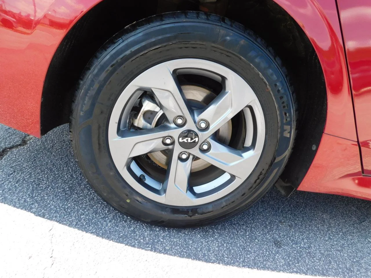 Used 2023 Burgundy Kia LXS AUTO FWD image 9
