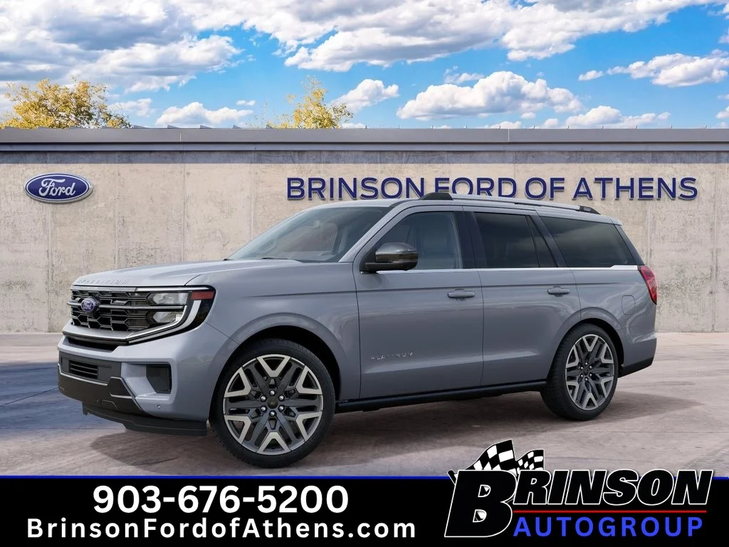 New 2027 Glacier Gray Metallic Tri-Coat Ford Platinum image 1