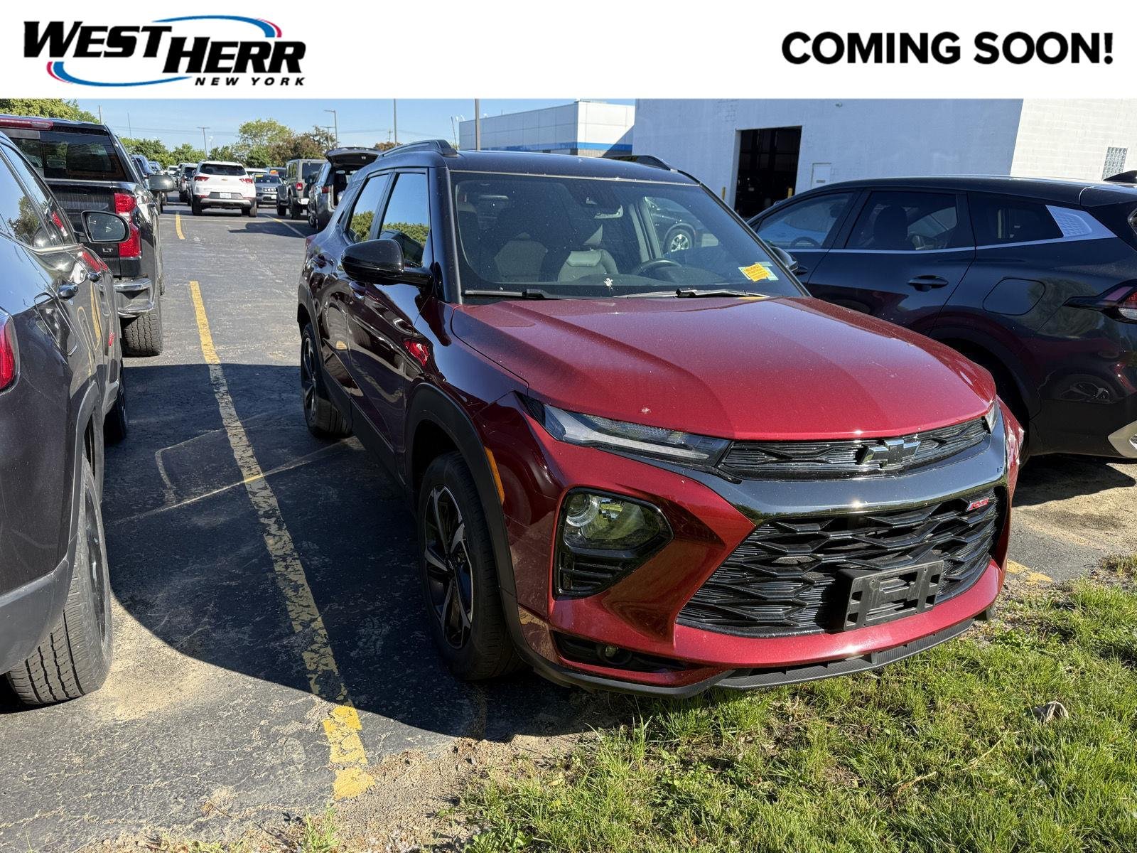 Used 2023 Crimson Metallic Chevrolet RS image 1