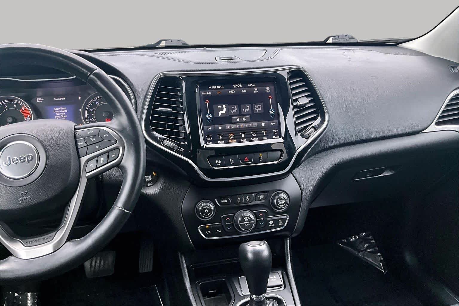 Used 2019 Bright White Clearcoat Jeep Limited image 7