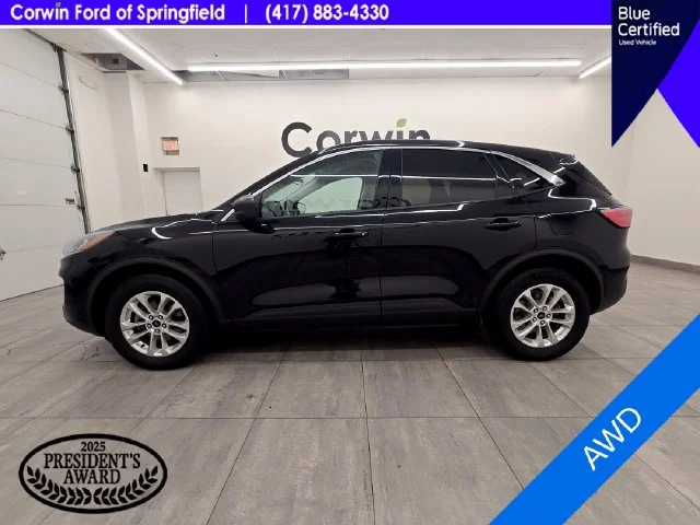 Certified Used 2022 Black Metallic Ford SE image 2