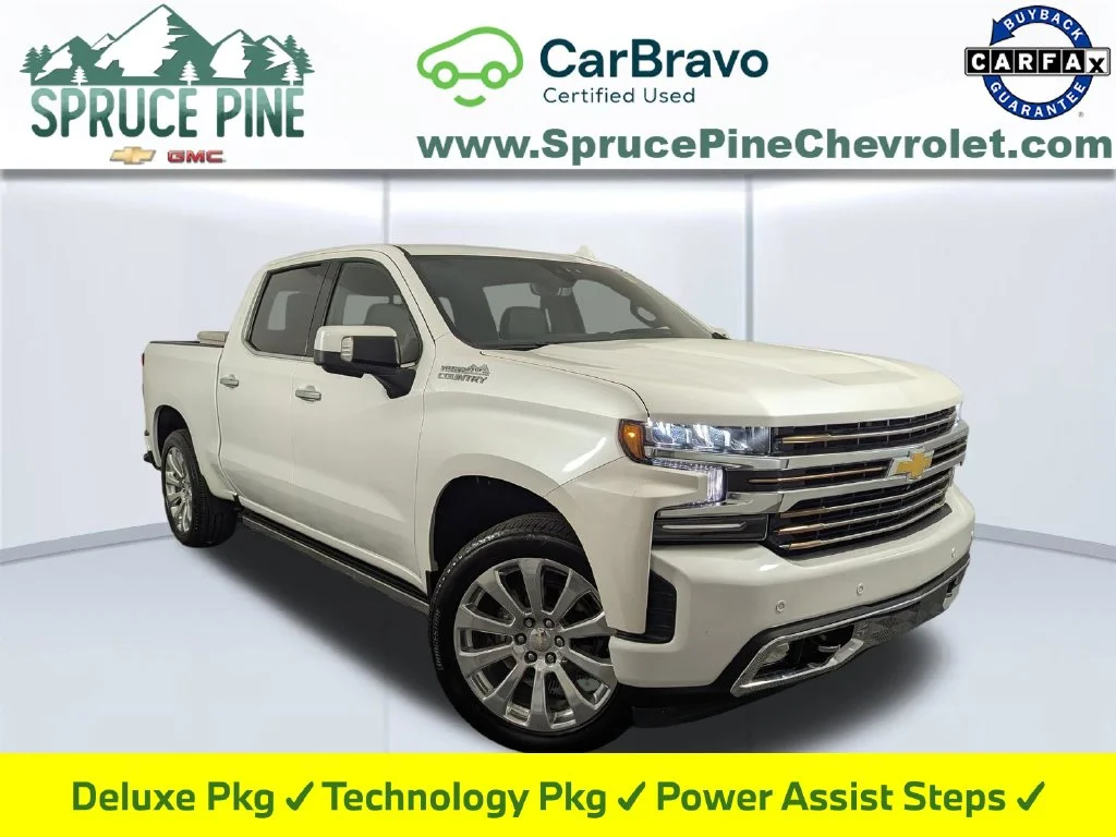 Certified Used 2022 Beige Chevrolet High Country image 1
