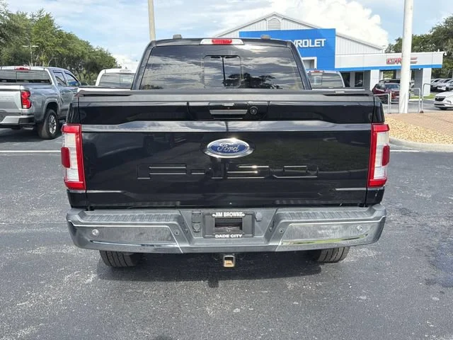 Used 2021 Black Ford LARIAT image 6