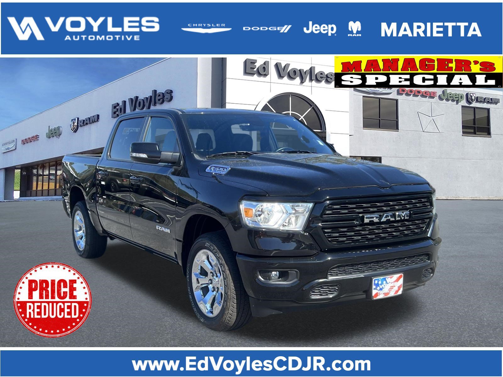 2022 RAM 1500 Big Horn/Lone Star 4x4 Crew Cab 5'7's photo