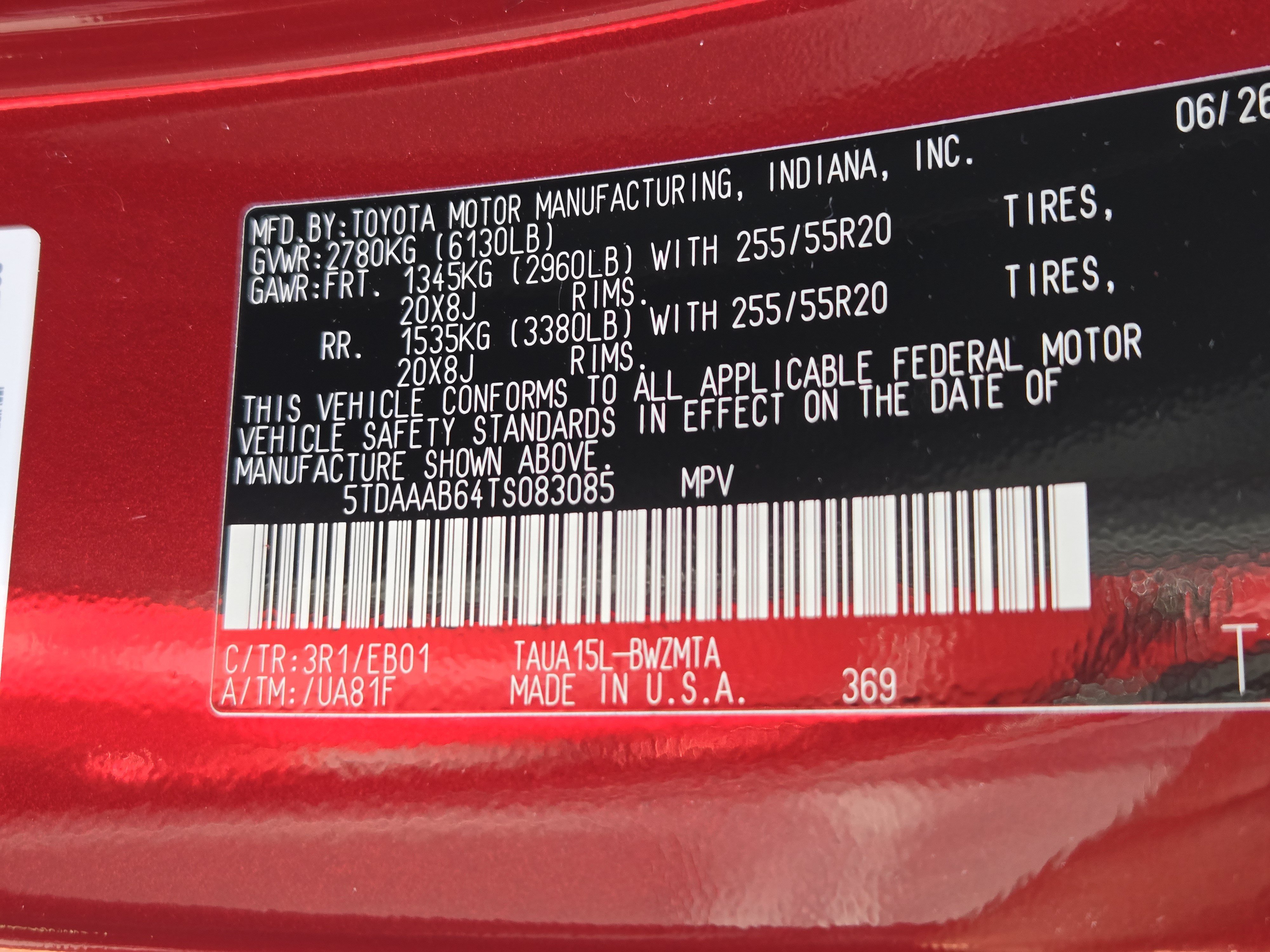 New 2026 Matador Red Mica Lexus PREMIUM AWD image 24