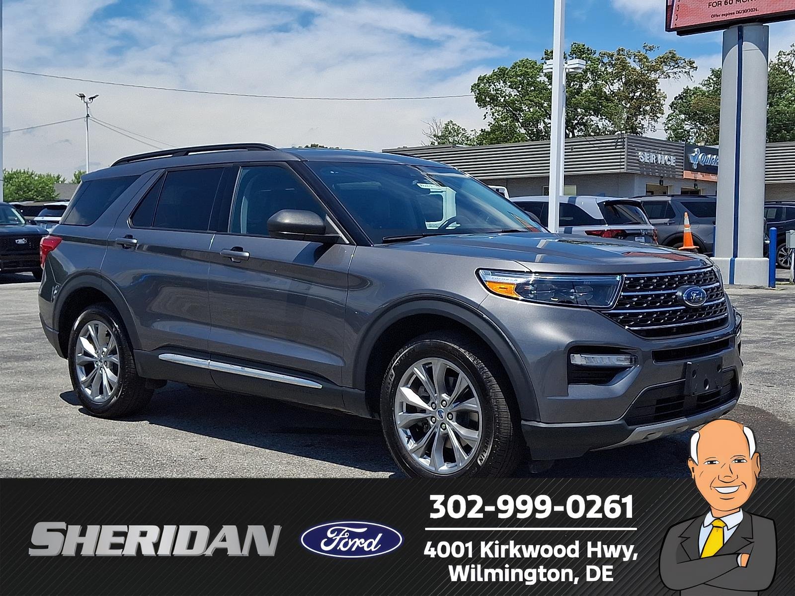 Certified Used 2023 Carbonized Gray Ford XLT image 1