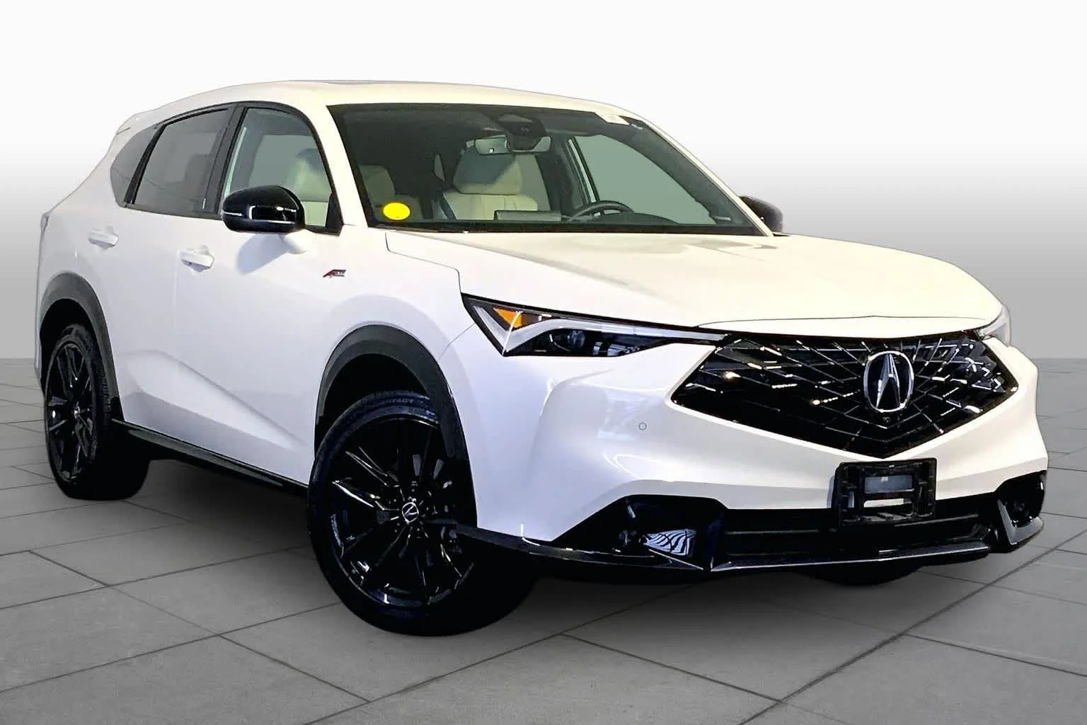 Certified Used 2025 Platinum White Pearl Acura With A-Spec Advance Package image 3