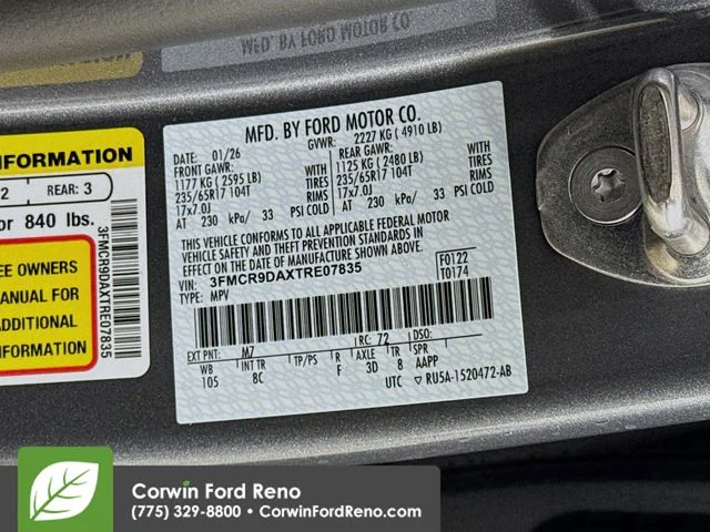 New 2026 Carbonized Gray Metallic Ford Badlands image 36