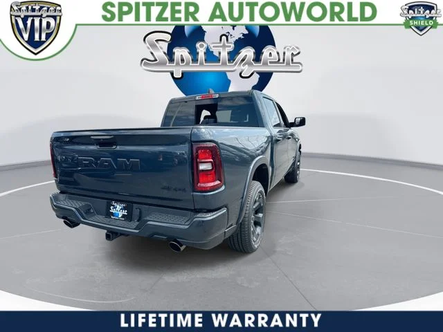 New 2026 Forged Blue Metallic Exterior Paint RAM Big Horn/Lone Star image 9