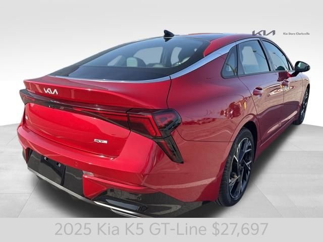 Certified Used 2025 Red Kia GT-Line image 8