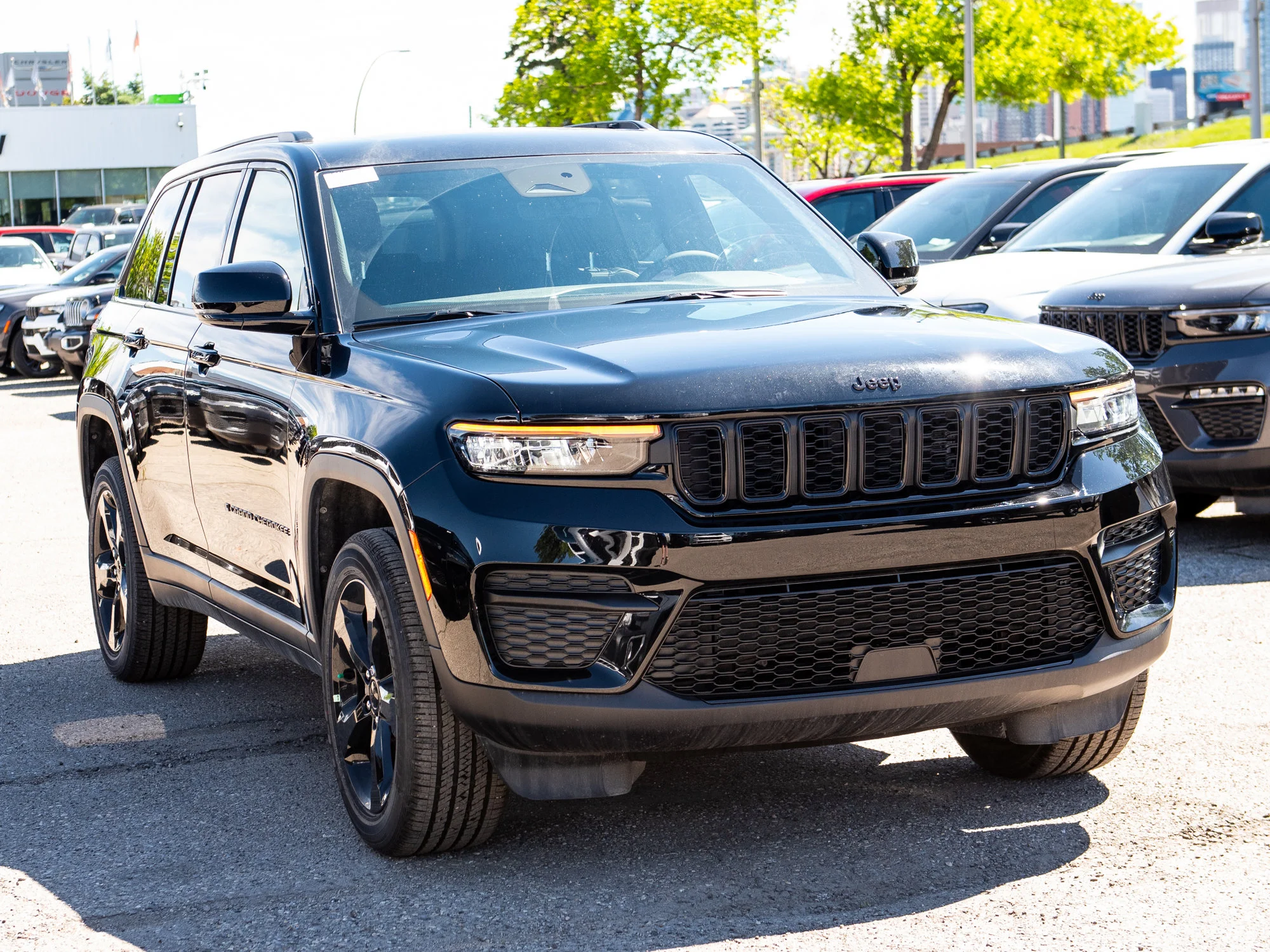 New 2025 Black Jeep Altitude* image 6