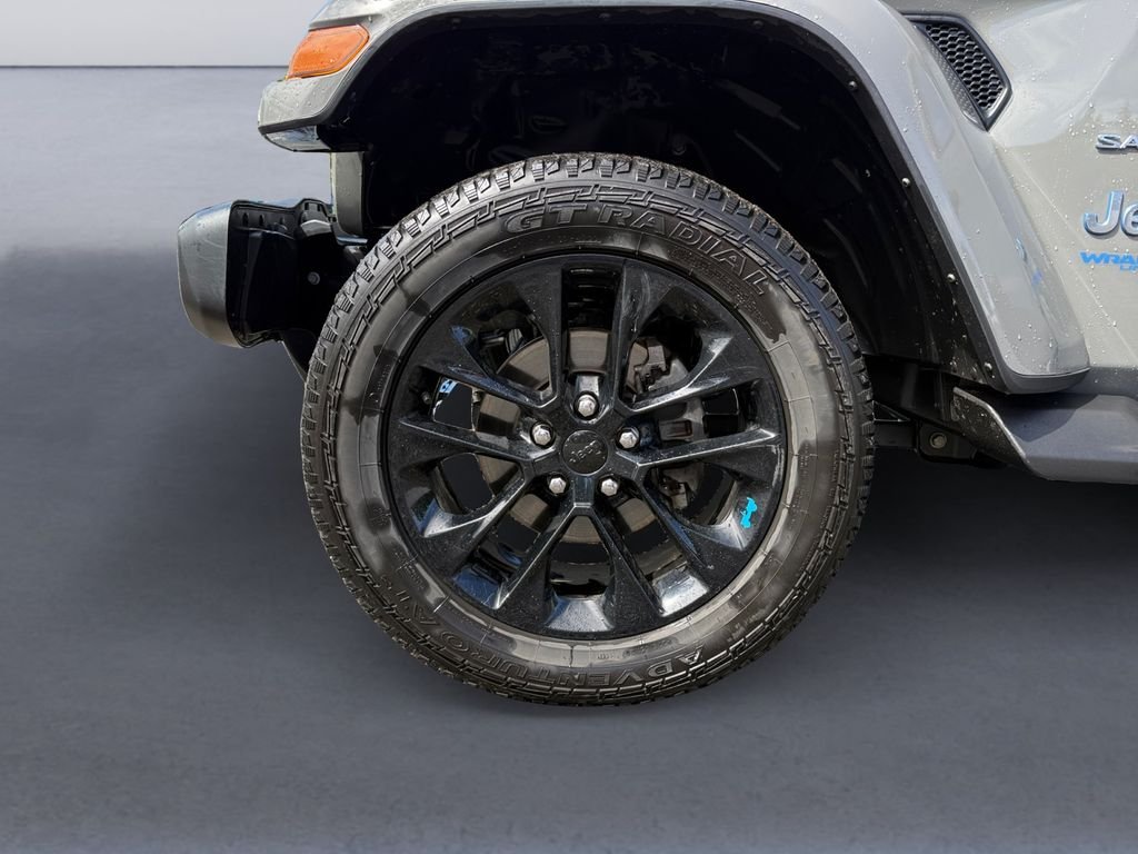 Used 2022 Gray Jeep Unlimited Sahara 4xe image 11