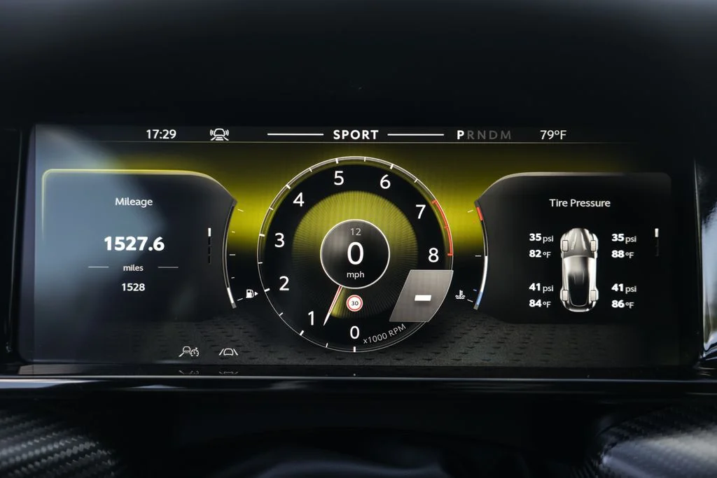 Used 2025 Yellow Aston Martin Base image 61