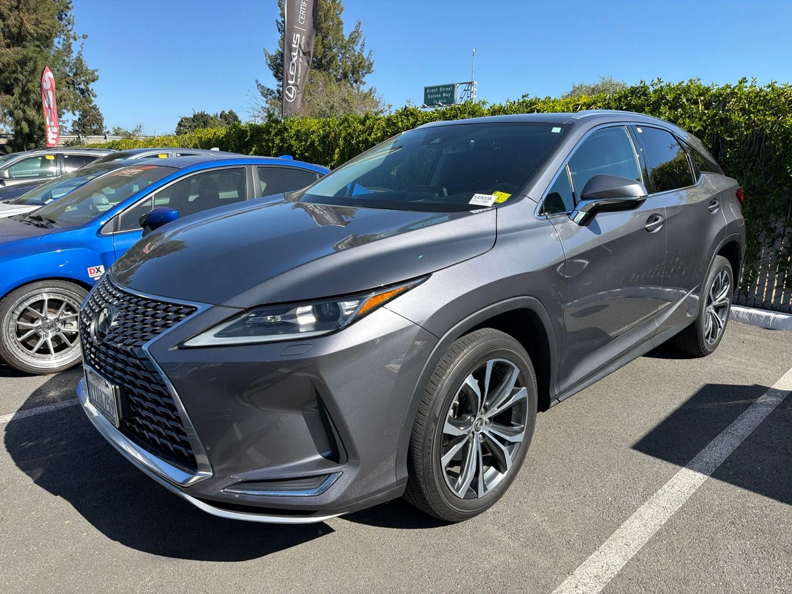 Used 2022 Gray Pearl Lexus 350 image 2