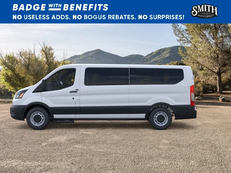 New 2026 Oxford White Ford Passenger Van XL image 4