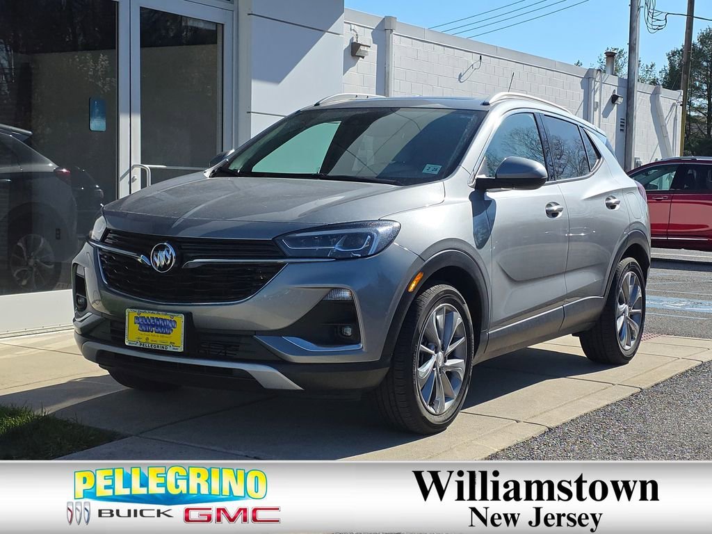 Moonstone Gray Metallic 2023 Buick Encore GX Essence FWD SUV / Crossover Front-Wheel Drive