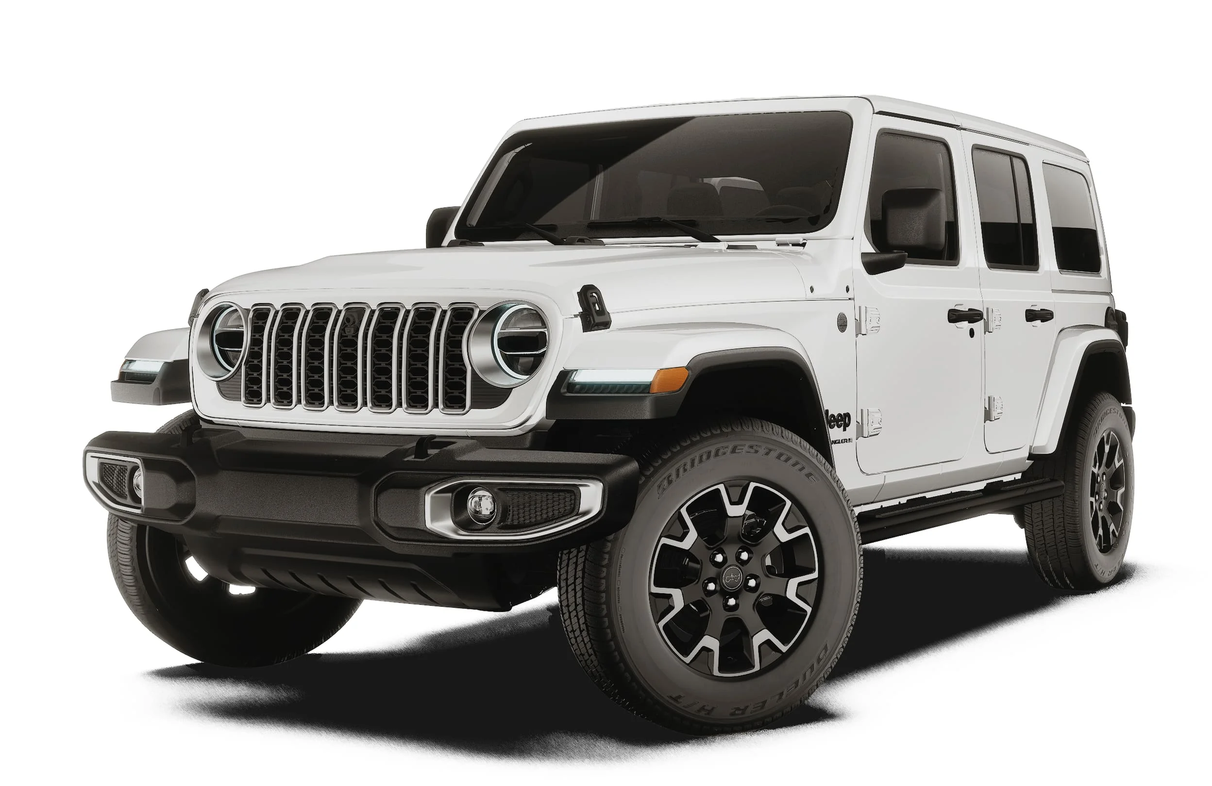 New 2027 Bright White Clear-Coat Paint Jeep Sahara image 13
