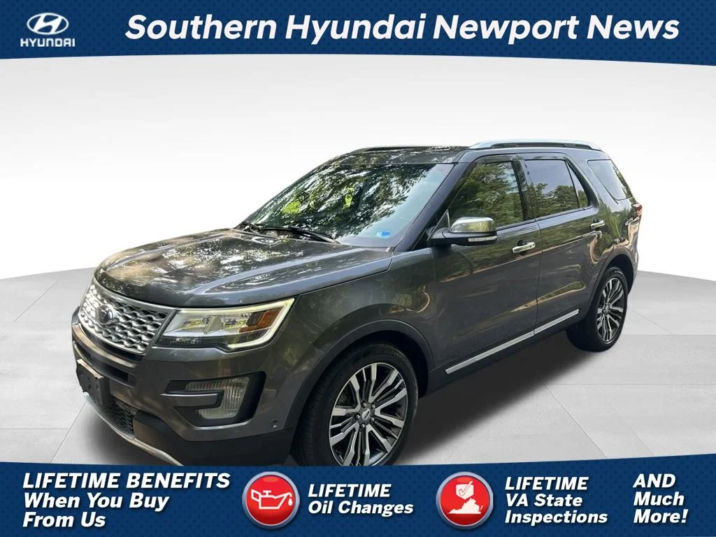 Used 2016 Gray Ford Platinum image 1