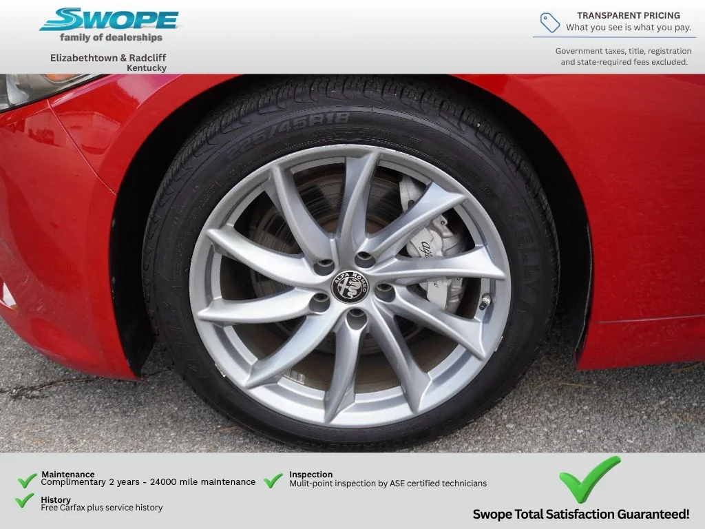 Used 2022 Alfa Rosso Alfa Romeo Ti image 28