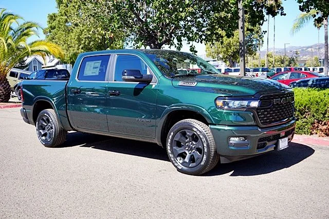 New 2026 Serrano-Green Metallic Exterior Paint RAM Big Horn/Lone Star image 6