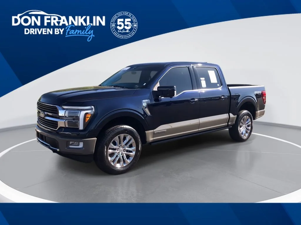 Used 2025 Blue Ford King Ranch image 1