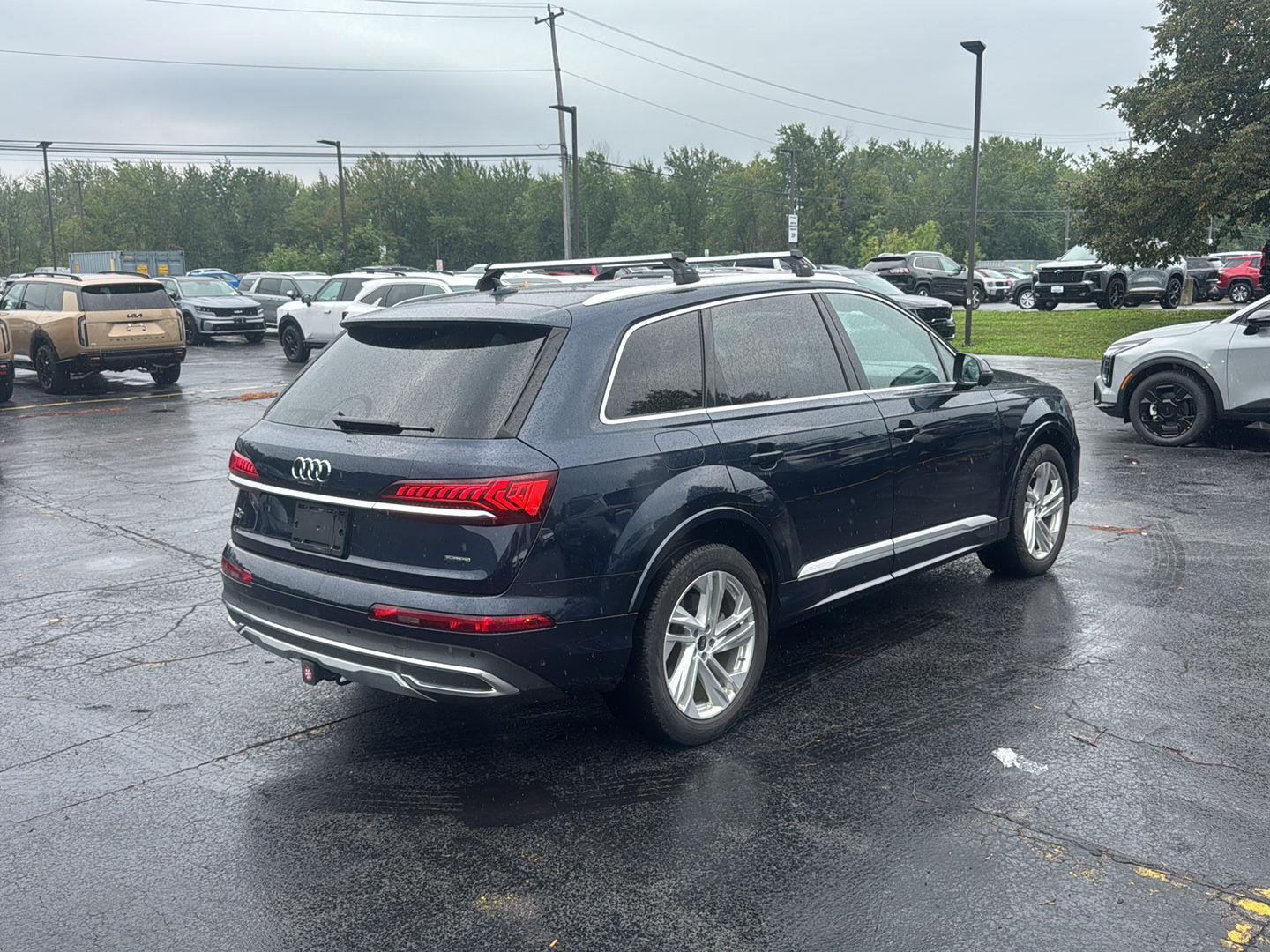 Used 2023 Waitomo Blue Metallic Audi Premium Plus image 8