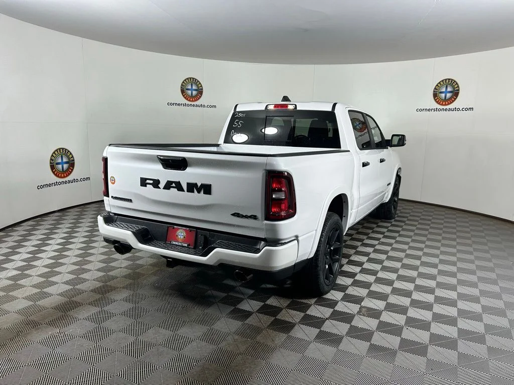 New 2026 Ivory White Tri-Coat Pearl-Coat Exterior Paint RAM Laramie image 21
