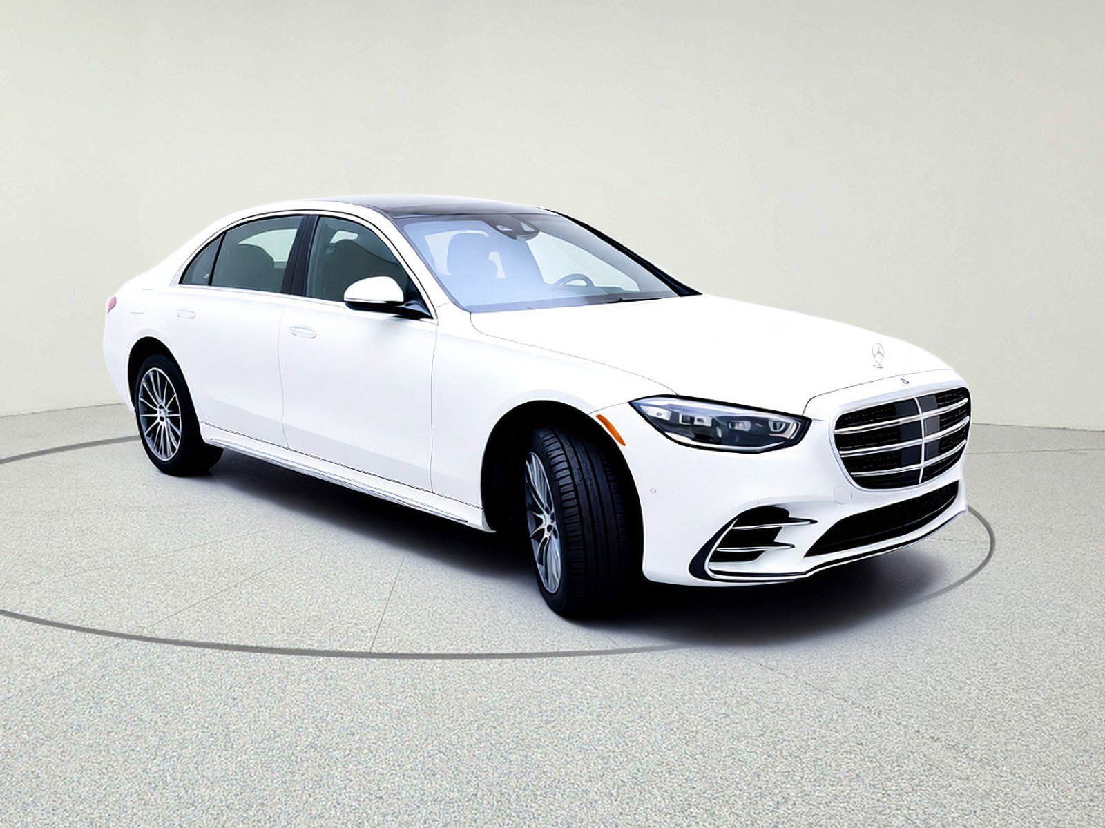 New 2026 MANUFAKTUR Moonlight White Metallic Mercedes-Benz S 580 4MATIC® Sedan image 18