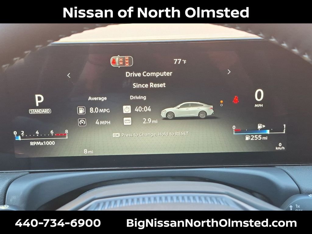 New 2027 Atlantic Gray Metallic Nissan SV image 14