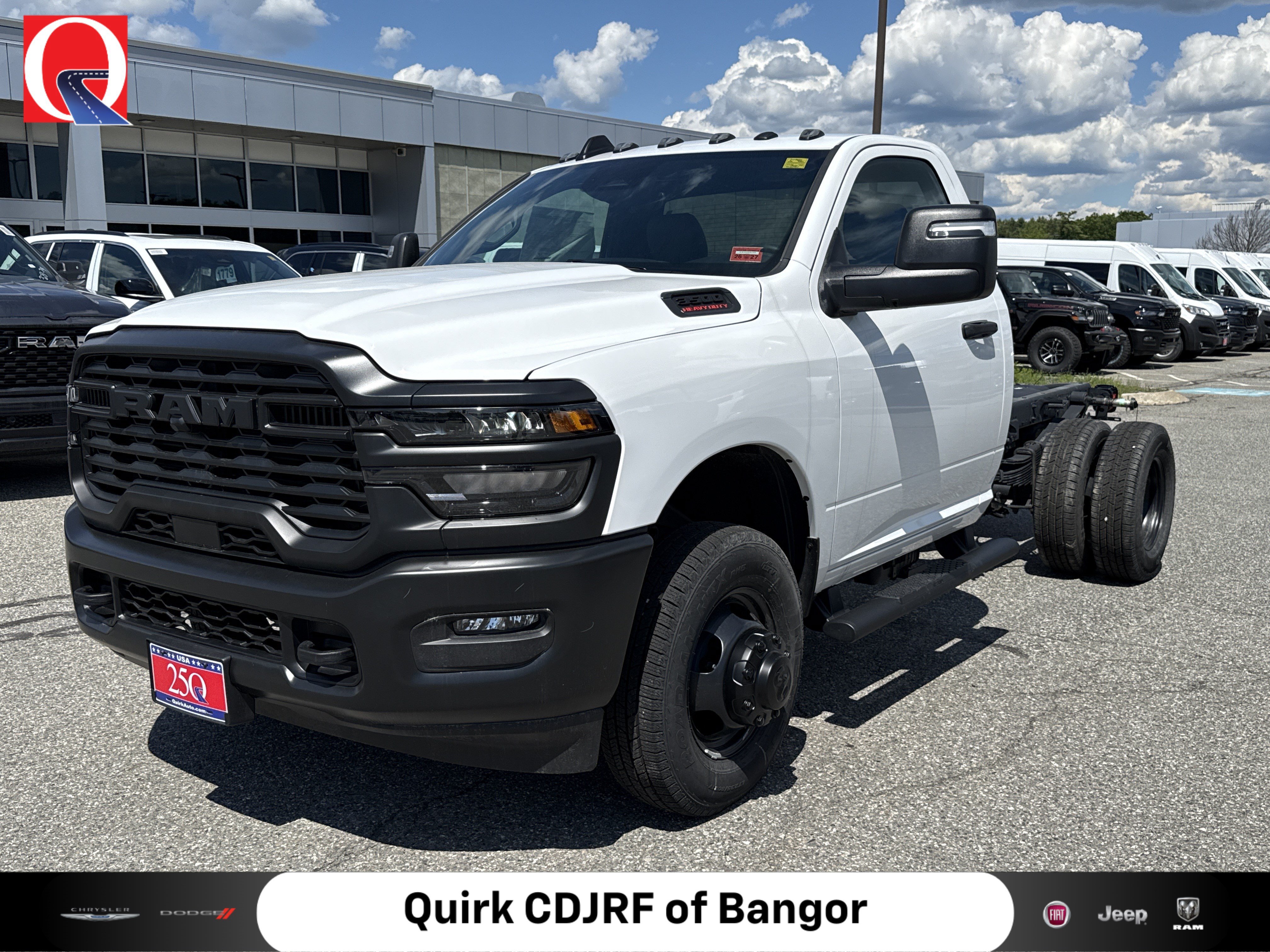 New 2026 Bright White Clearcoat Ram Tradesman image 1