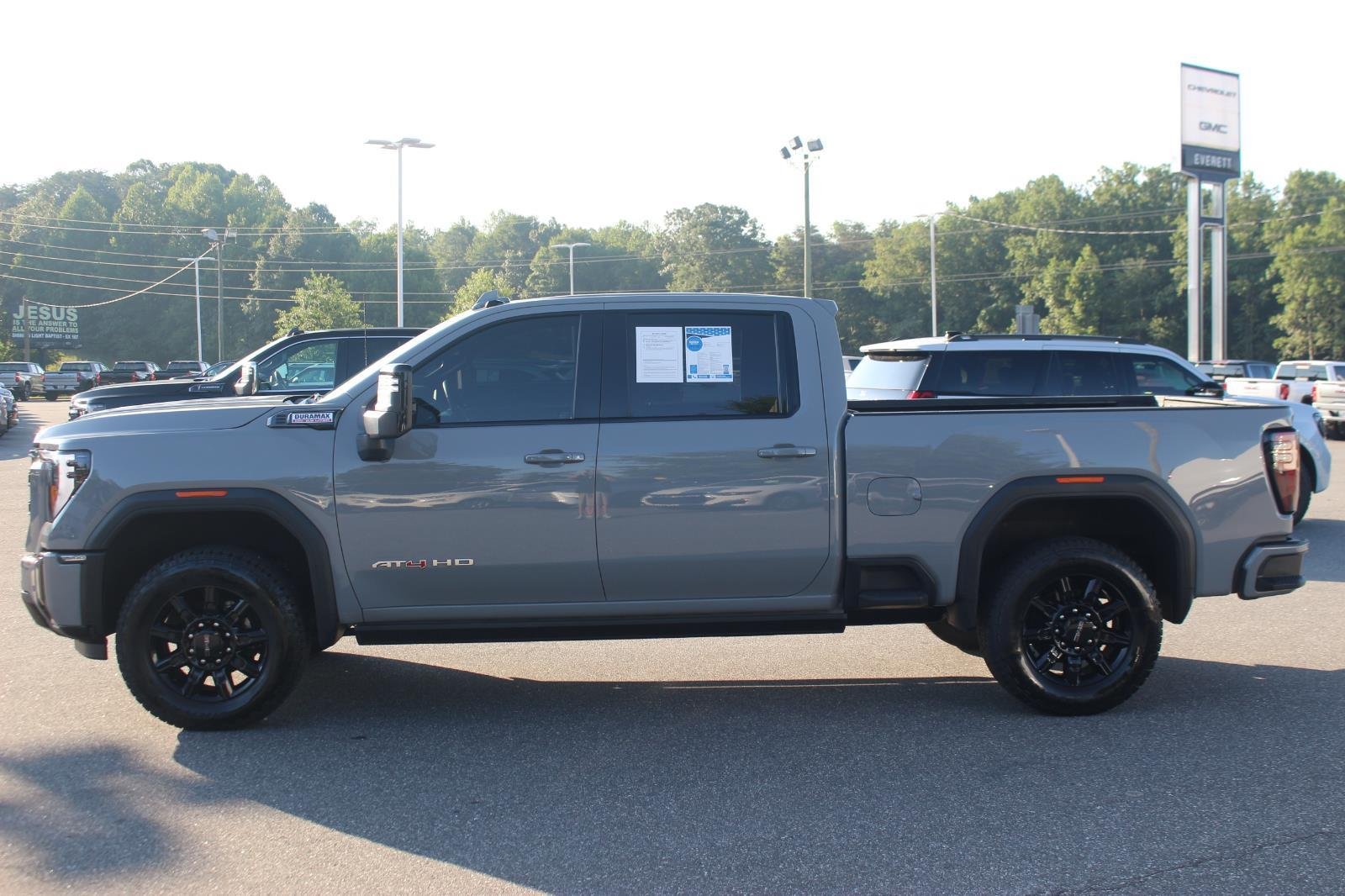 Used 2024 Thunderstorm Gray GMC AT4 image 4