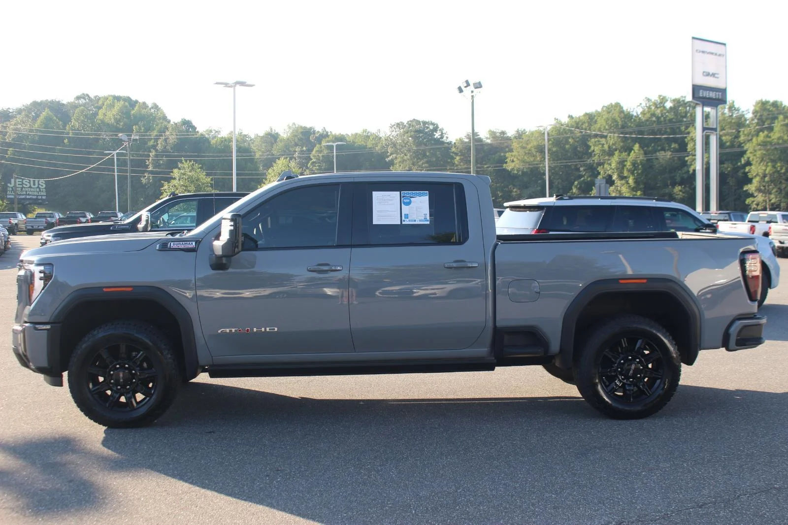 Used 2024 Thunderstorm Gray GMC AT4 image 4