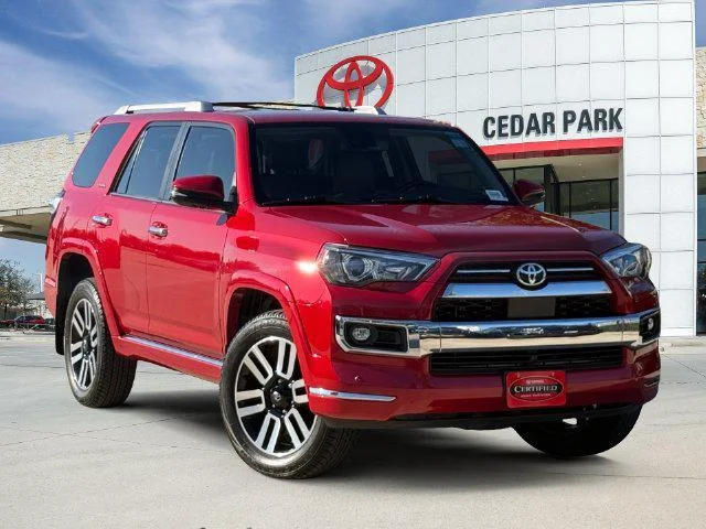 Certified Used 2023 BARCELONA RED MET. Toyota Limited image 30