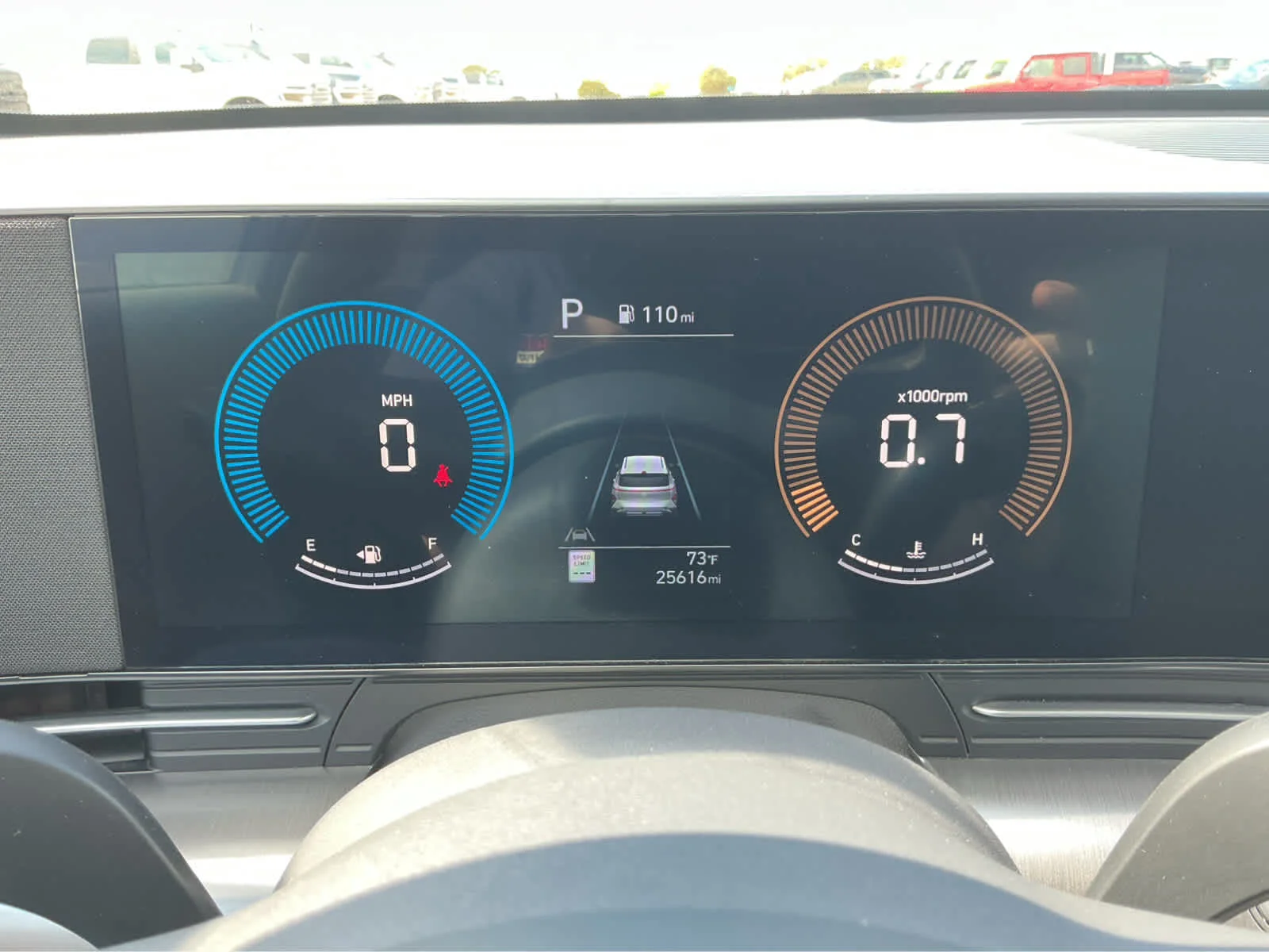 Used 2025 Atlas White Hyundai SEL image 24