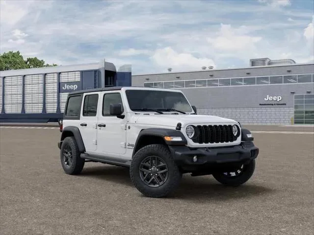 New 2026 Bright White Clearcoat Jeep Sport S image 3
