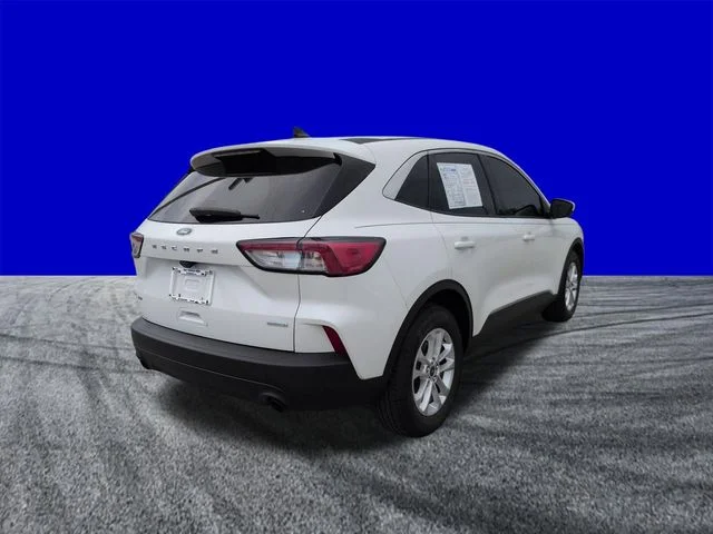 Certified Used 2020 White Metallic Ford SE image 4