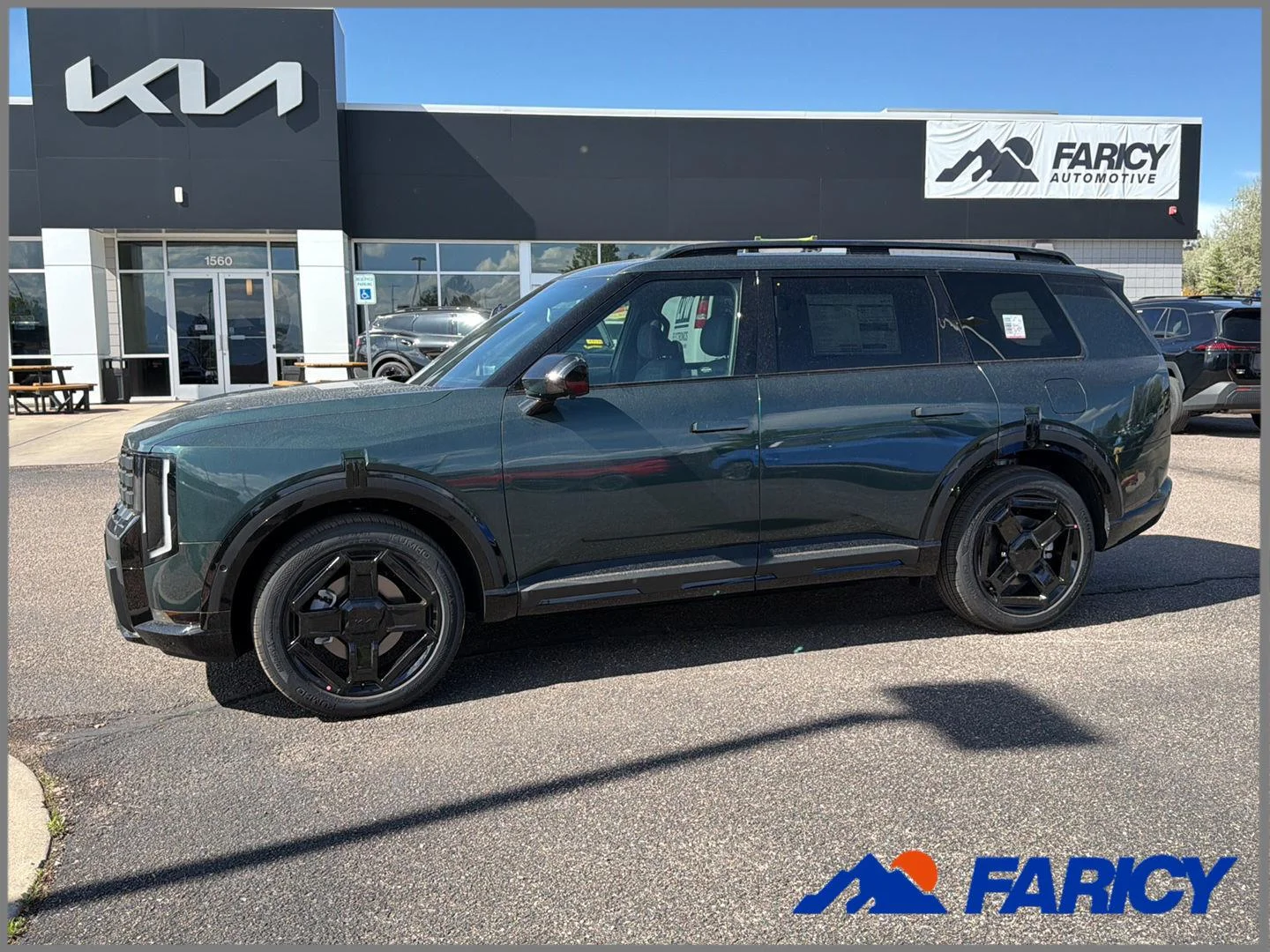 New 2027 Black Jade Green Kia X-Line SX-Prestige image 1