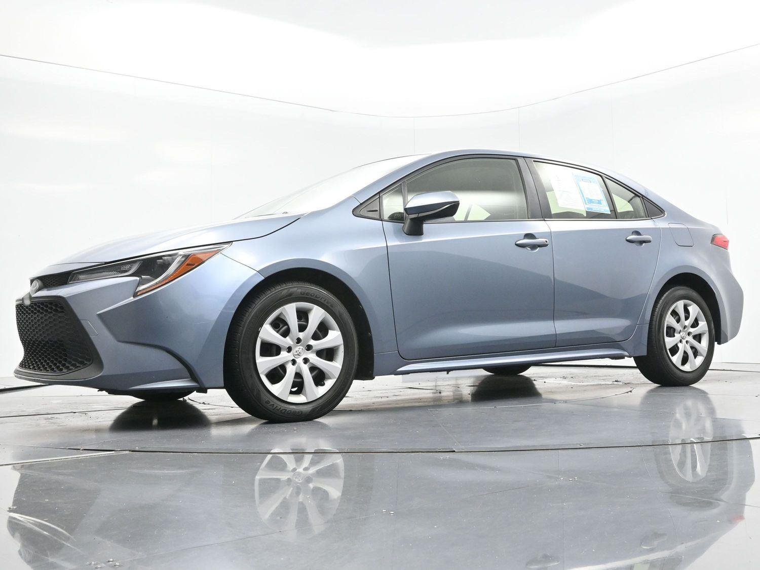 Used 2022 Celestite Gray Metallic Toyota LE image 41