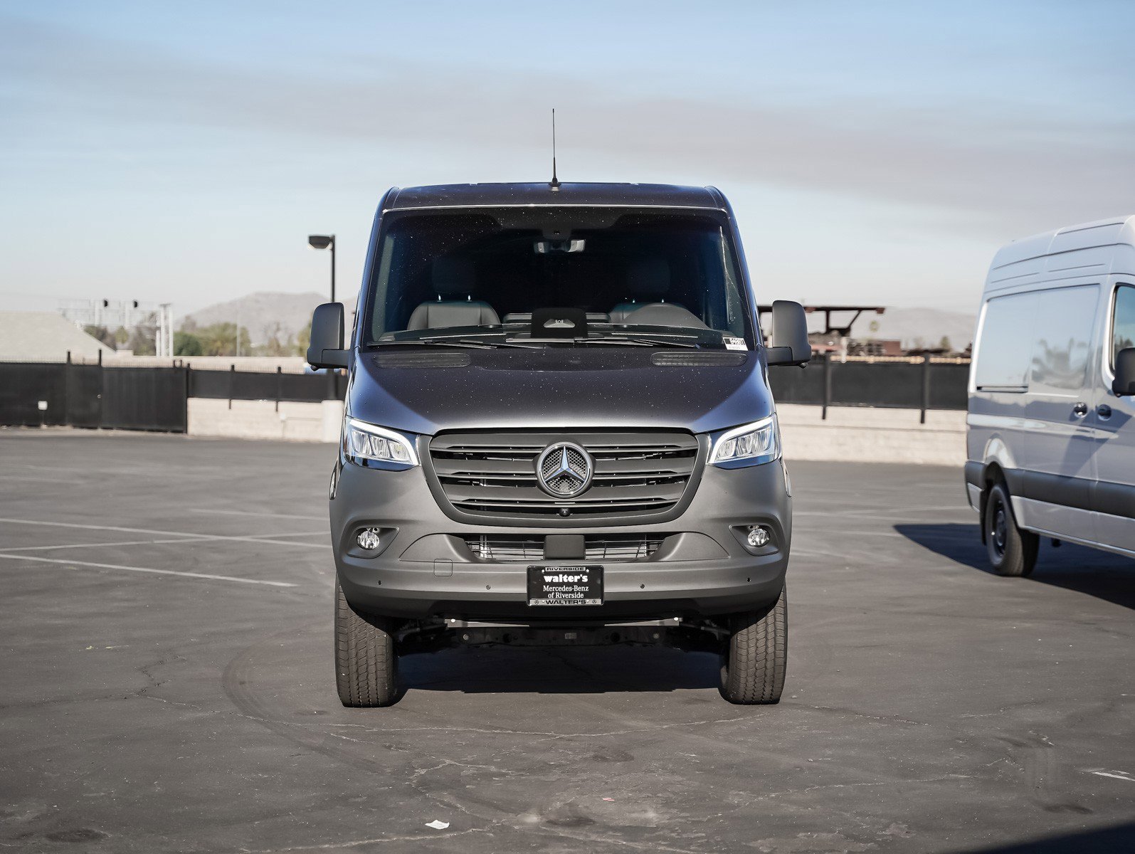 New 2026 Selenite gray metallic Mercedes-Benz 2500 Standard Roof I4 Diesel HO 144 AWD image 2