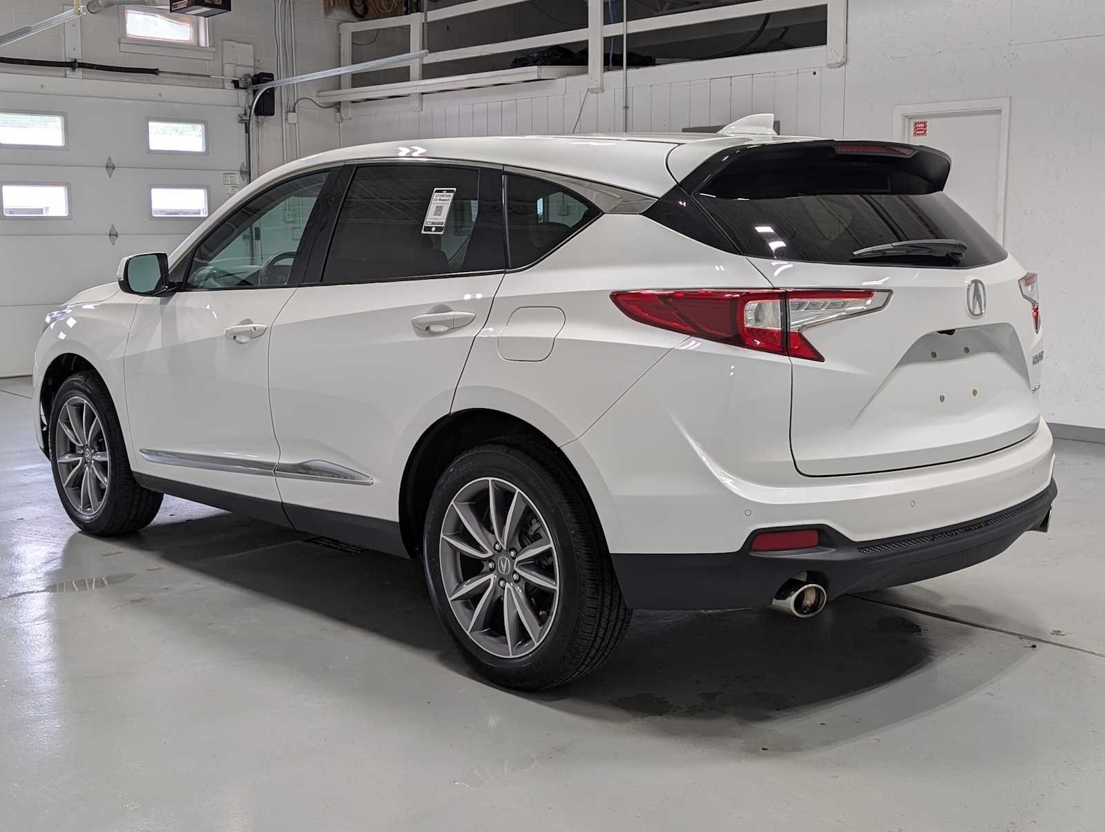 Certified Used 2021 Platinum White Pearl Acura w/Technology Package image 10