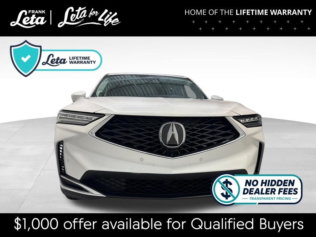 New 2026 Platinum White Pearl Acura w/Technology Package image 9