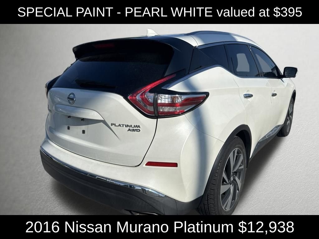 Used 2016 Pearl White Nissan Platinum image 3