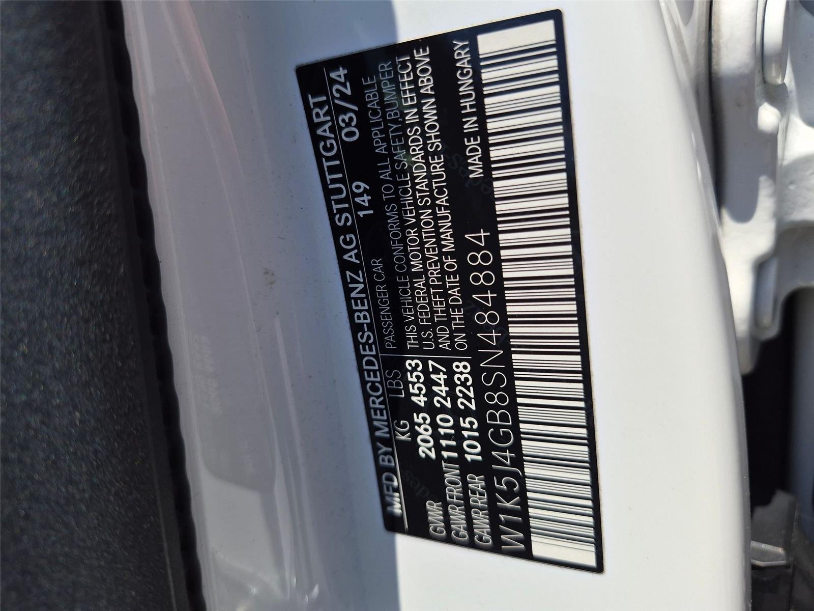 Used 2025 Polar White Mercedes-Benz CLA 250 image 36