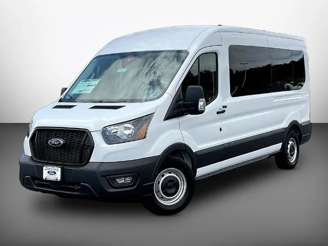 New 2025 Oxford White Ford Passenger Van XL image 37